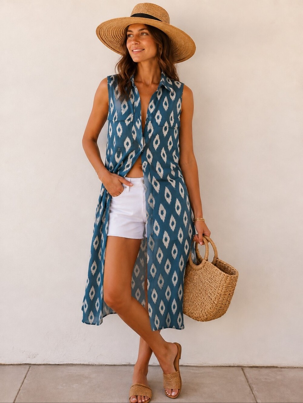 Equipment Sleeveless Real Silk Dress